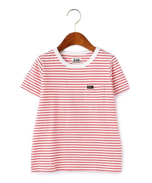Lee(リー)の「WEB限定【KIDS】LEE(リー) クルーネック ポケットTシャツ(Tシャツ/カットソー・キッズ・ホワイト/ブラック/グレー/ダークブラウン/ダークグリーン/ライトブルー/その他1/その他2・130cm/110cm/120cm)」の8枚目の写真