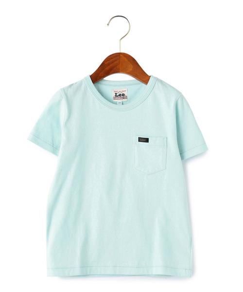 Lee(リー)の「WEB限定【KIDS】LEE(リー) クルーネック ポケットTシャツ(Tシャツ/カットソー・キッズ・ホワイト/ブラック/グレー/ダークブラウン/ダークグリーン/ライトブルー/その他1/その他2・130cm/110cm/120cm)」の6枚目の写真