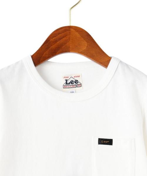 Lee(リー)の「WEB限定【KIDS】LEE(リー) クルーネック ポケットTシャツ(Tシャツ/カットソー・キッズ・ホワイト/ブラック/グレー/ダークブラウン/ダークグリーン/ライトブルー/その他1/その他2・130cm/110cm/120cm)」の22枚目の写真