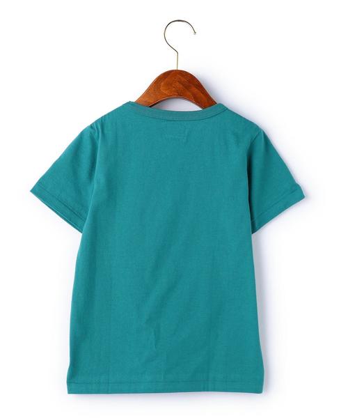 Lee(リー)の「WEB限定【KIDS】LEE(リー) クルーネック ポケットTシャツ(Tシャツ/カットソー・キッズ・ホワイト/ブラック/グレー/ダークブラウン/ダークグリーン/ライトブルー/その他1/その他2・130cm/110cm/120cm)」の18枚目の写真