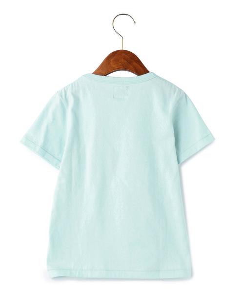 Lee(リー)の「WEB限定【KIDS】LEE(リー) クルーネック ポケットTシャツ(Tシャツ/カットソー・キッズ・ホワイト/ブラック/グレー/ダークブラウン/ダークグリーン/ライトブルー/その他1/その他2・130cm/110cm/120cm)」の19枚目の写真