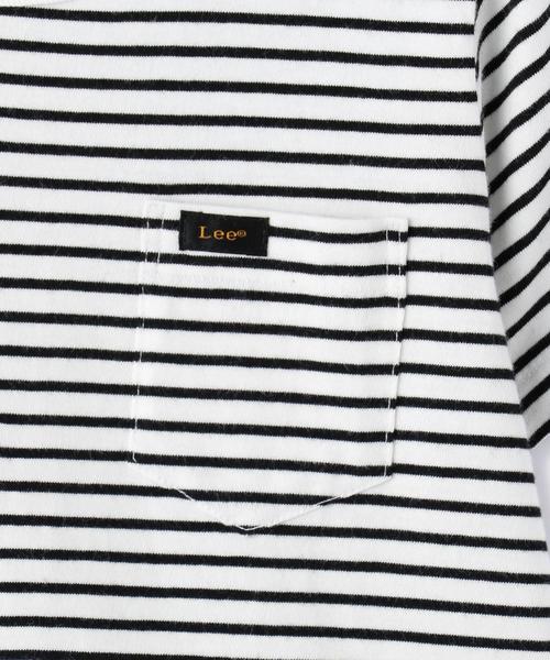 Lee(リー)の「WEB限定【KIDS】LEE(リー) クルーネック ポケットTシャツ(Tシャツ/カットソー・キッズ・ホワイト/ブラック/グレー/ダークブラウン/ダークグリーン/ライトブルー/その他1/その他2・130cm/110cm/120cm)」の13枚目の写真