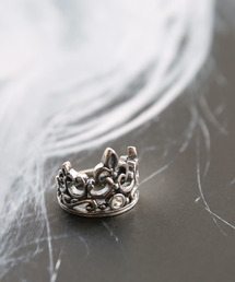 OPEN TIARA RING w/ CZ