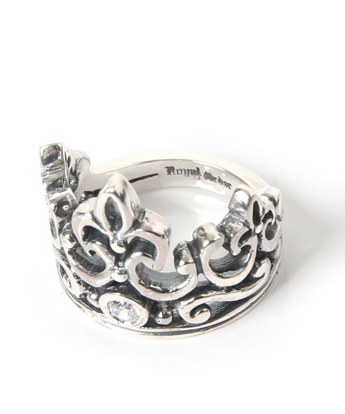 ROYAL ORDER(ロイヤルオーダー)の「OPEN TIARA RING w/ CZ(リング・レディース・シルバー・14号 US-7/10号 US-5/13号 US-6h/15号 US-7h/16号 US-8/12号 US-6)」の5枚目の写真