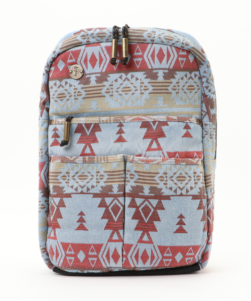 Focused Space(フォーカスドスペース)の「THE DEPARTURE BACKPACK バックパック デイパック(バックパック/リュック・メンズ・ブラック×ホワイト/ブラウン/グリーン/タン/ライトブラウン/ブルー系その他・ONE SIZE)」の1枚目の写真