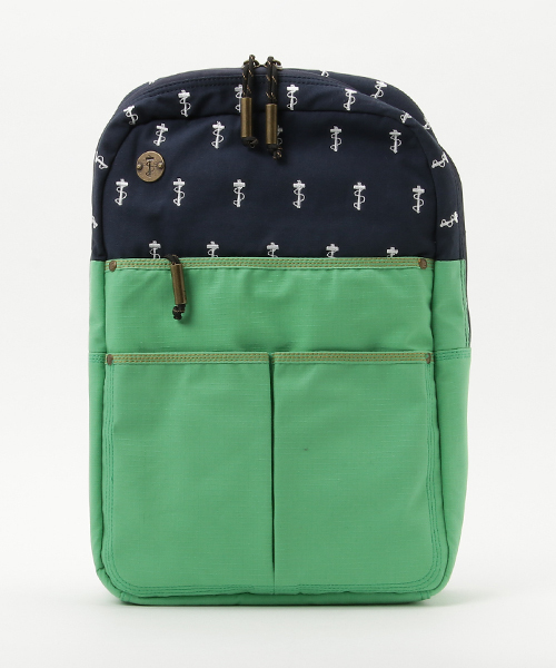 Focused Space(フォーカスドスペース)の「THE DEPARTURE BACKPACK バックパック デイパック(バックパック/リュック・メンズ・ブラック×ホワイト/ブラウン/グリーン/タン/ライトブラウン/ブルー系その他・ONE SIZE)」の6枚目の写真