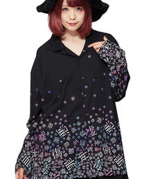 ankoROCK 病みかわいいバラバラTシャツ 病みかわいいバラバラTシャツ -メガビッグ-（Tシャツ