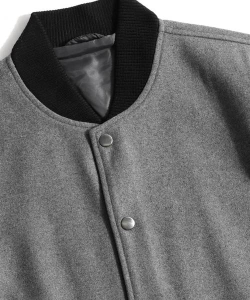 ZIP FIVE(ジップファイブ)の「【ZIP FIVE】撥水加工スタジャン(スタジャン・メンズ・ブラウン/ブラック/ベージュ/ネイビー/ワイン/キャメル/グレー/ブルー/チャコール/オリーブ・LARGE/MEDIUM/SMALL/X-LARGE/X-SMALL/XX-LARGE)」の17枚目の写真