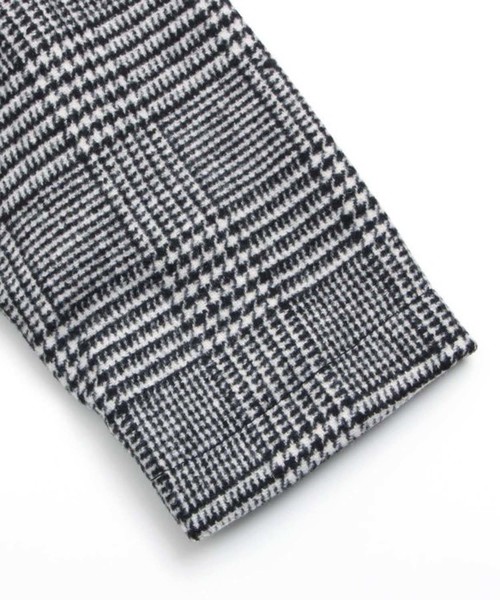 apres les cours（アプレレクール）の「ウールコート（ブルゾン・キッズ・ベージュ/チェック・100/110/120/130/140/90）」の19枚目の写真