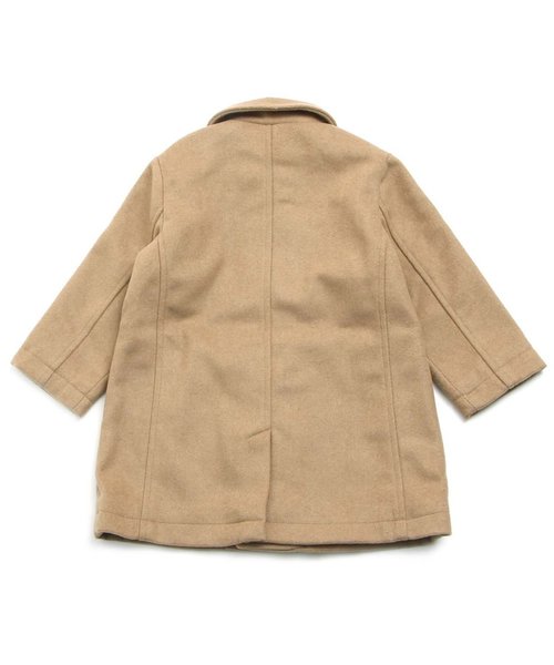 apres les cours（アプレレクール）の「ウールコート（ブルゾン・キッズ・ベージュ/チェック・100/110/120/130/140/90）」の10枚目の写真