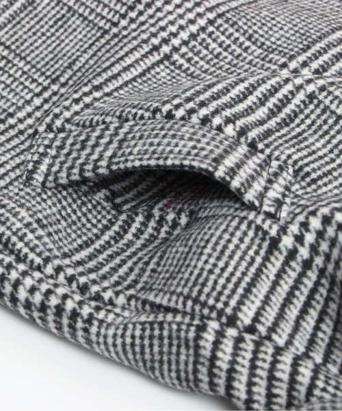 apres les cours（アプレレクール）の「ウールコート（ブルゾン・キッズ・ベージュ/チェック・100/110/120/130/140/90）」の14枚目の写真