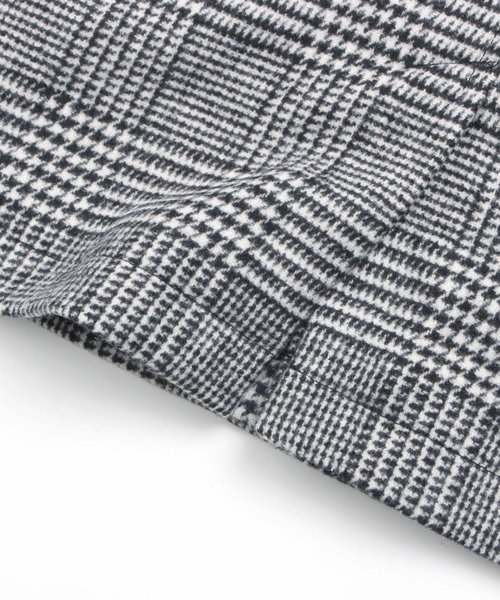 apres les cours（アプレレクール）の「ウールコート（ブルゾン・キッズ・ベージュ/チェック・100/110/120/130/140/90）」の16枚目の写真