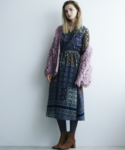 N.（N. Natural Beauty Basic）（エヌエヌナチュラルビューティーベーシック）の「メタルポイントチャンキーブーティー（ブーティ・レディース・ブラック/グレー系その他/ベージュ系その他・LARGE/MEDIUM/SMALL）」の7枚目の写真