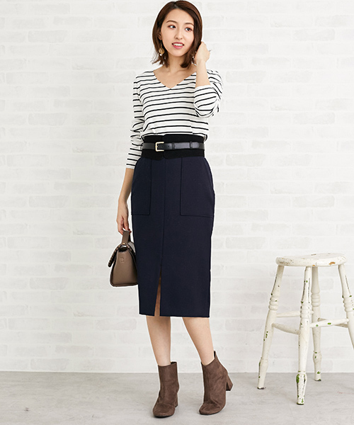 N.（N. Natural Beauty Basic）（エヌエヌナチュラルビューティーベーシック）の「メタルポイントチャンキーブーティー（ブーティ・レディース・ブラック/グレー系その他/ベージュ系その他・LARGE/MEDIUM/SMALL）」の10枚目の写真