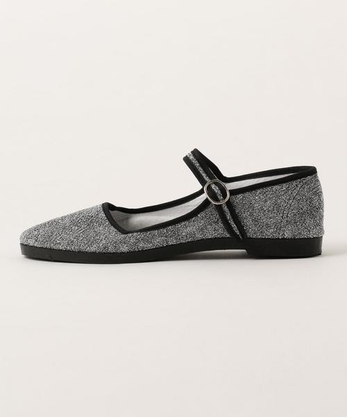 BEAUTY&YOUTH UNITED ARROWS(ビューティーアンドユースユナイテッドアローズ)の「<PANDAMERICA>グリッターフラットシューズ(その他シューズ・レディース・シルバー・37/36/38)」の2枚目の写真