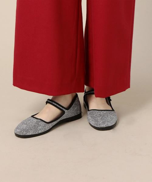 BEAUTY&YOUTH UNITED ARROWS(ビューティーアンドユースユナイテッドアローズ)の「<PANDAMERICA>グリッターフラットシューズ(その他シューズ・レディース・シルバー・37/36/38)」の9枚目の写真
