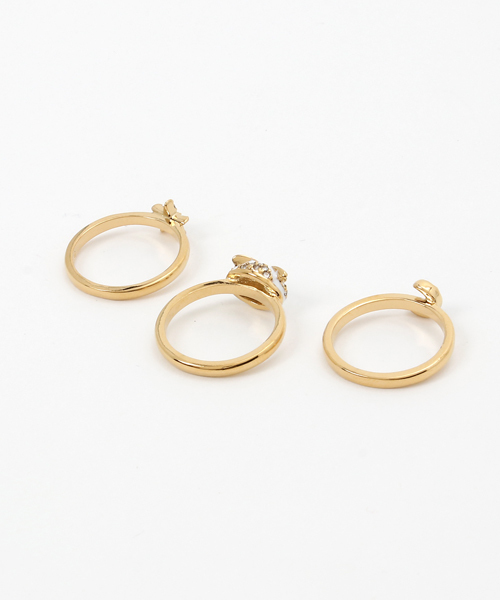 kate spade new york（ケイトスペード ニューヨーク）の「シングス ウィ ラブ ナイト スカイ スタッカブル リング（リング・レディース・その他14・6）」の3枚目の写真