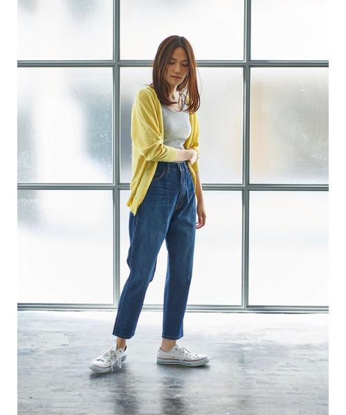 AMERICAN HOLIC（アメリカンホリック）の「10col.2WAYドルマンニットカーディガン（カーディガン/ボレロ・レディース・ピンク/ライトグレー/ブラック/ネイビー/アイボリー/イエロー/ブルー/ミント/ベージュ系その他/ライトピンク・L/M）」の21枚目の写真