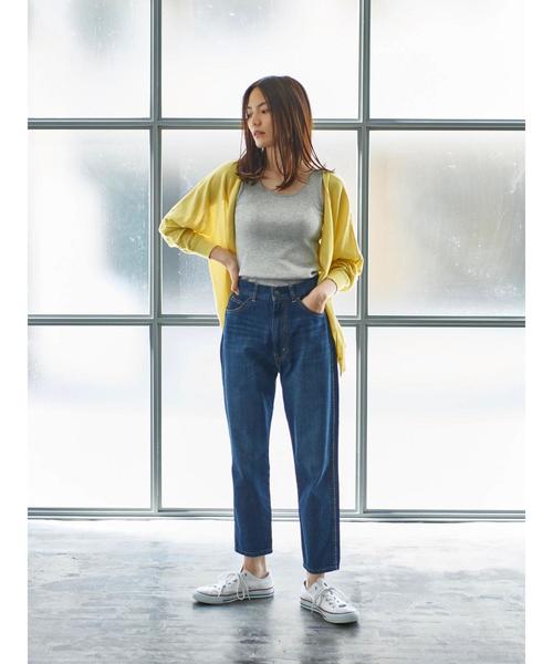 AMERICAN HOLIC（アメリカンホリック）の「10col.2WAYドルマンニットカーディガン（カーディガン/ボレロ・レディース・ピンク/ライトグレー/ブラック/ネイビー/アイボリー/イエロー/ブルー/ミント/ベージュ系その他/ライトピンク・L/M）」の22枚目の写真