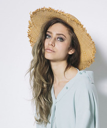 LIPSTAR | ラフィア中折れフリンジハット(ハット)