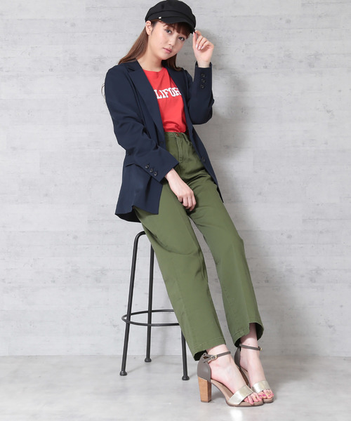 N.（N. Natural Beauty Basic）（エヌエヌナチュラルビューティーベーシック）の「ＢＩＧジャケット（テーラードジャケット・レディース・ネイビー・MEDIUM）」の17枚目の写真