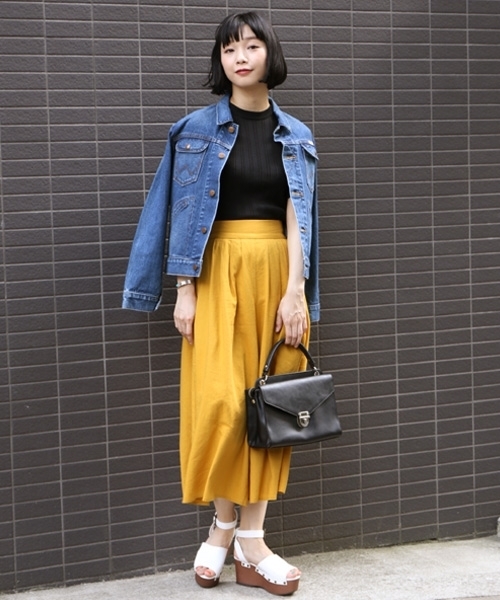 LOWRYS FARM（ローリーズファーム）の「Ｌ／Ｒスカーチョ　791303（その他パンツ・レディース・ストライプ/ブラック/イエロー/グリーン/ベージュ・MEDIUM/SMALL/X-LARGE/LARGE）」の13枚目の写真