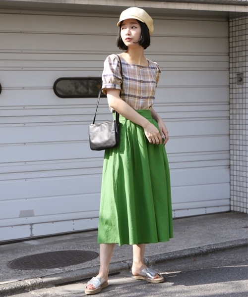 LOWRYS FARM（ローリーズファーム）の「Ｌ／Ｒスカーチョ　791303（その他パンツ・レディース・ストライプ/ブラック/イエロー/グリーン/ベージュ・MEDIUM/SMALL/X-LARGE/LARGE）」の17枚目の写真
