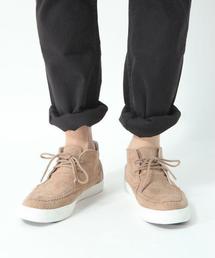 【GLOBAL WORK】ミッドモカスニーカー