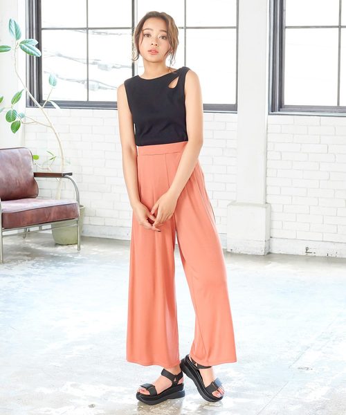 KOBE LETTUCE（コウベレタス）の「厚底ベルクロスポーツスニーカーサンダル（サンダル・レディース・ブラック/グレー/カーキ/ブラック系その他/ベージュ・S/M/L/LL）」の12枚目の写真