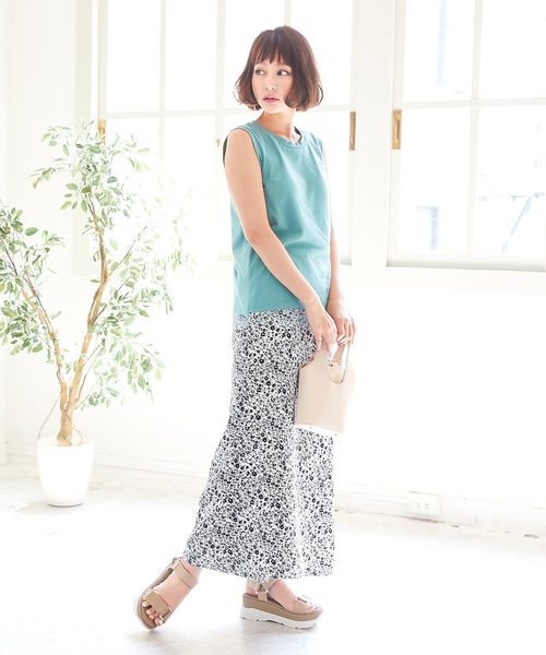 KOBE LETTUCE（コウベレタス）の「厚底ベルクロスポーツスニーカーサンダル（サンダル・レディース・ブラック/グレー/カーキ/ブラック系その他/ベージュ・S/M/L/LL）」の10枚目の写真