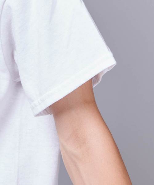 AlexanderLeeChang(アレキサンダーリーチャン)の「【AlexanderLeeChang/アレキサンダーリーチャン】別注DOG&CAT刺繍/Tシャツ(Tシャツ/カットソー・メンズ・ホワイト/ブラック・M/L)」の10枚目の写真