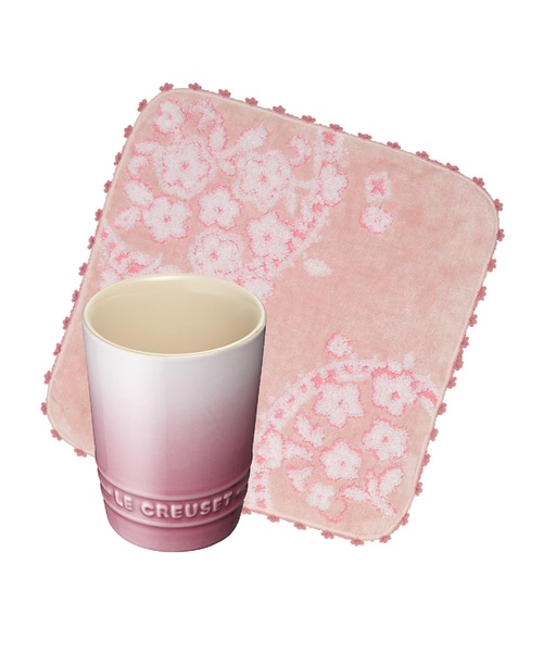 Le Creuset ルクルーゼ の ショート タンブラー タオルハンカチ セット グラス マグカップ タンブラー Wear