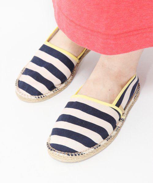 GLOBAL WORK(グローバルワーク)の「【GLOBAL WORK】エスパシューズ(その他シューズ・レディース・ネイビー/レッド/ブラック/エンジ/グリーン系その他/レッド系その他/ホワイト×ブルー/マルチ/カモフラージュ/イエロー/ゴールド/グリーン・LARGE/MEDIUM)」の2枚目の写真