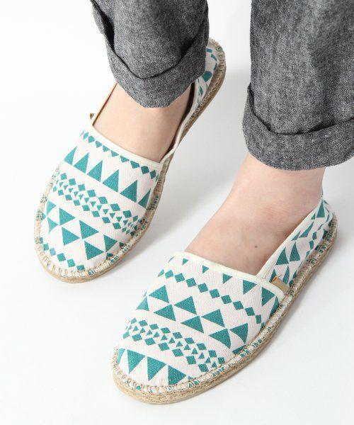 GLOBAL WORK(グローバルワーク)の「【GLOBAL WORK】エスパシューズ(その他シューズ・レディース・ネイビー/レッド/ブラック/エンジ/グリーン系その他/レッド系その他/ホワイト×ブルー/マルチ/カモフラージュ/イエロー/ゴールド/グリーン・LARGE/MEDIUM)」の4枚目の写真