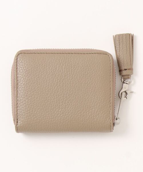 Beau're（ヴュレ）の「Beaure Second ビュレ セカンド ラウンドジップ 二つ折り財布（財布・レディース・ブラック/グレー/ブルー/イエロー/レッド/シルバー/ネイビー/ピンク/ゴールド/ホワイト/サックスブルー/グリーン/ラベンダー/スモークピンク/グレイッシュブルー/ペールイエロー/オレンジ系/ベージュ/オリーブ/ベージュ系その他/オレンジ/ダークグリーン/ベージュ系その他2・FREE）」の5枚目の写真