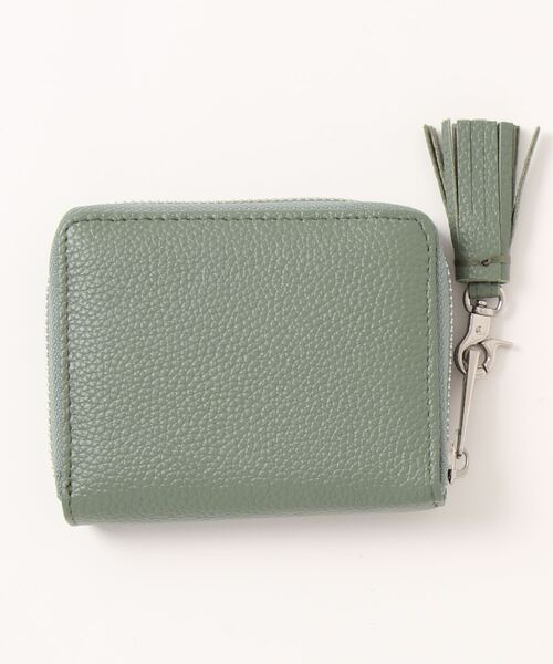 Beau're（ヴュレ）の「Beaure Second ビュレ セカンド ラウンドジップ 二つ折り財布（財布・レディース・ブラック/グレー/ブルー/イエロー/レッド/シルバー/ネイビー/ピンク/ゴールド/ホワイト/サックスブルー/グリーン/ラベンダー/スモークピンク/グレイッシュブルー/ペールイエロー/オレンジ系/ベージュ/オリーブ/ベージュ系その他/オレンジ/ダークグリーン/ベージュ系その他2・FREE）」の8枚目の写真