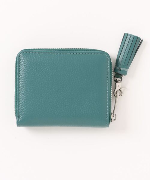 Beau're（ヴュレ）の「Beaure Second ビュレ セカンド ラウンドジップ 二つ折り財布（財布・レディース・ブラック/グレー/ブルー/イエロー/レッド/シルバー/ネイビー/ピンク/ゴールド/ホワイト/サックスブルー/グリーン/ラベンダー/スモークピンク/グレイッシュブルー/ペールイエロー/オレンジ系/ベージュ/オリーブ/ベージュ系その他/オレンジ/ダークグリーン/ベージュ系その他2・FREE）」の7枚目の写真