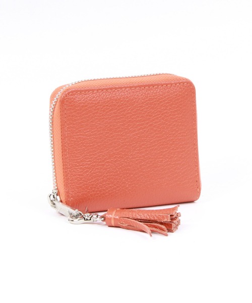 Beau're（ヴュレ）の「Beaure Second ビュレ セカンド ラウンドジップ 二つ折り財布（財布・レディース・ブラック/グレー/ブルー/イエロー/レッド/シルバー/ネイビー/ピンク/ゴールド/ホワイト/サックスブルー/グリーン/ラベンダー/スモークピンク/グレイッシュブルー/ペールイエロー/オレンジ系/ベージュ/オリーブ/ベージュ系その他/オレンジ/ダークグリーン/ベージュ系その他2・FREE）」の21枚目の写真