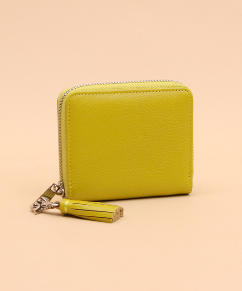 Beau're（ヴュレ）の「Beaure Second ビュレ セカンド ラウンドジップ 二つ折り財布（財布・レディース・ブラック/グレー/ブルー/イエロー/レッド/シルバー/ネイビー/ピンク/ゴールド/ホワイト/サックスブルー/グリーン/ラベンダー/スモークピンク/グレイッシュブルー/ペールイエロー/オレンジ系/ベージュ/オリーブ/ベージュ系その他/オレンジ/ダークグリーン/ベージュ系その他2・FREE）」の15枚目の写真