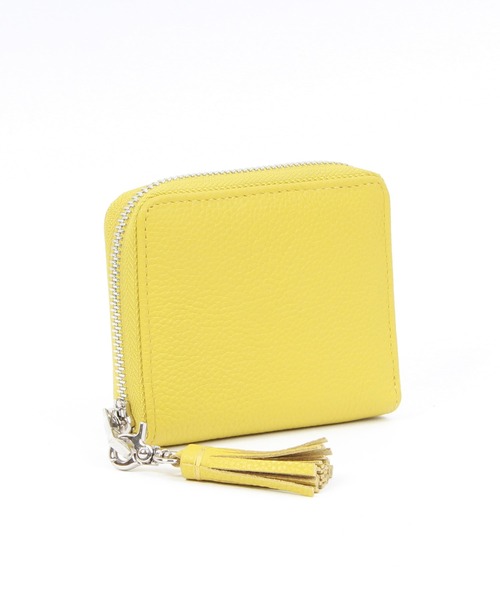 Beau're（ヴュレ）の「Beaure Second ビュレ セカンド ラウンドジップ 二つ折り財布（財布・レディース・ブラック/グレー/ブルー/イエロー/レッド/シルバー/ネイビー/ピンク/ゴールド/ホワイト/サックスブルー/グリーン/ラベンダー/スモークピンク/グレイッシュブルー/ペールイエロー/オレンジ系/ベージュ/オリーブ/ベージュ系その他/オレンジ/ダークグリーン/ベージュ系その他2・FREE）」の16枚目の写真