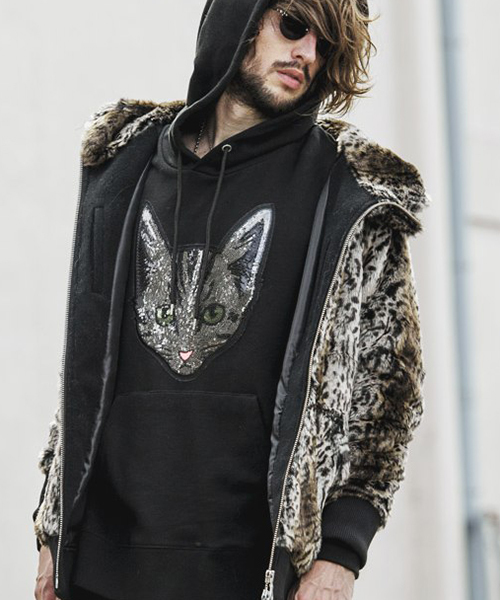 NO ID.（ノーアイディ）の「mpa1859-CATスパンコールBIGプル