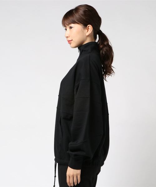 MERLOT（メルロー）の「アノラックスウェットプルオーバー1899（スウェット・レディース・ブラック/ネイビー/オフホワイト/ワイン・FREE）」の5枚目の写真