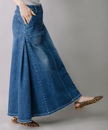 Munich（ミューニック）の「12ozデニムマキシスカート（デニムスカート）」