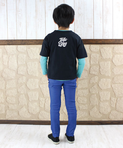 FARM（ファーム）の「ワイルド２枚セットＴシャツ（Tシャツ/カットソー・キッズ・ブラック/ブルー・100cm/110cm/120cm/130cm/140cm）」の8枚目の写真