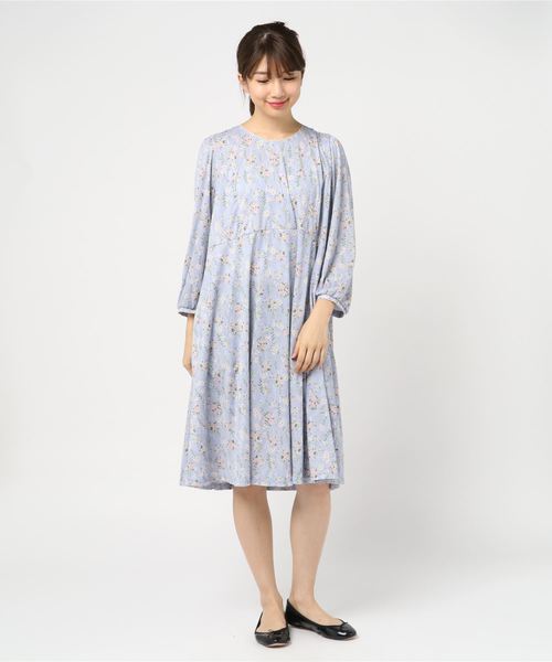 セール ワンピース ワンピース Lsize オリプリらくちんワンピース ワンピース Franchelippee フランシュリッペ のファッション