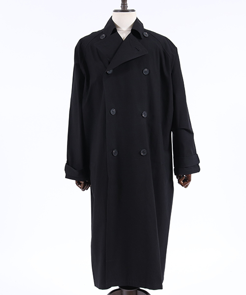 CAMBIO(カンビオ)の「mj6185-Light Cotton Casual Trench Coat トレンチコート(トレンチコート・メンズ・チャコール/ベージュ/ブラック/ブルー系その他・S/M/L)」の14枚目の写真