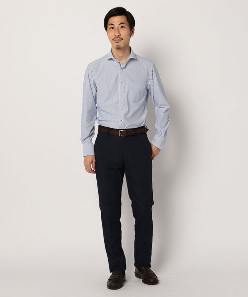 GLOSTER(グロスター)の「COOLMAX ツイルスラックス(スラックス・メンズ・ベージュ/ネイビー・M/L/S/XL)」の12枚目の写真