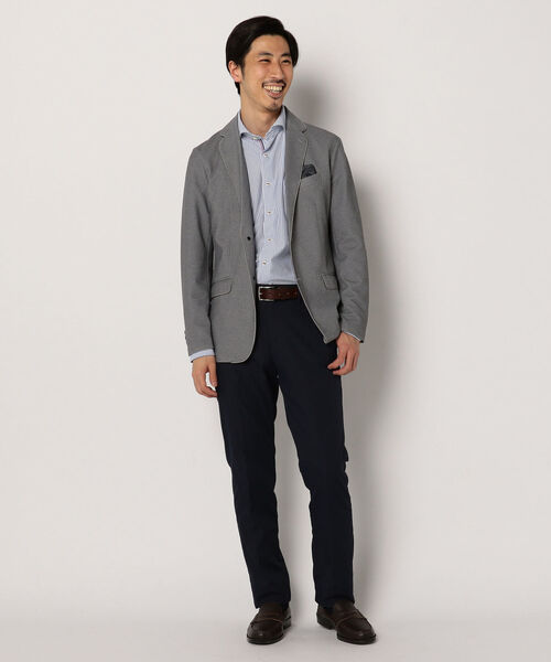 GLOSTER(グロスター)の「COOLMAX ツイルスラックス(スラックス・メンズ・ベージュ/ネイビー・M/L/S/XL)」の13枚目の写真