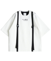 SHAREEF | RIPPLE BELT S/S BIG-T(Tシャツ/カットソー)