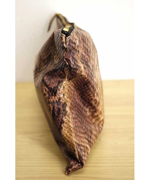 ブランド古着】パイソン柄 クラッチバッグ（クラッチバッグ  